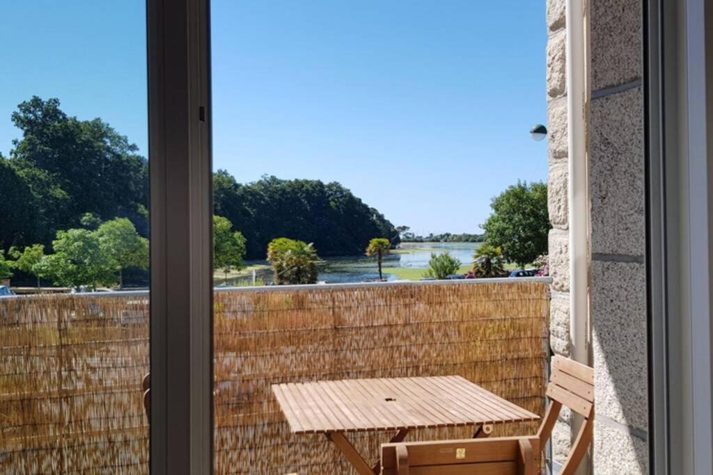 Bel Appartement La Foret-Fouesnant Vue Sur La Baie エクステリア 写真