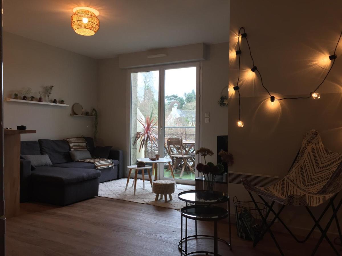Bel Appartement La Foret-Fouesnant Vue Sur La Baie エクステリア 写真